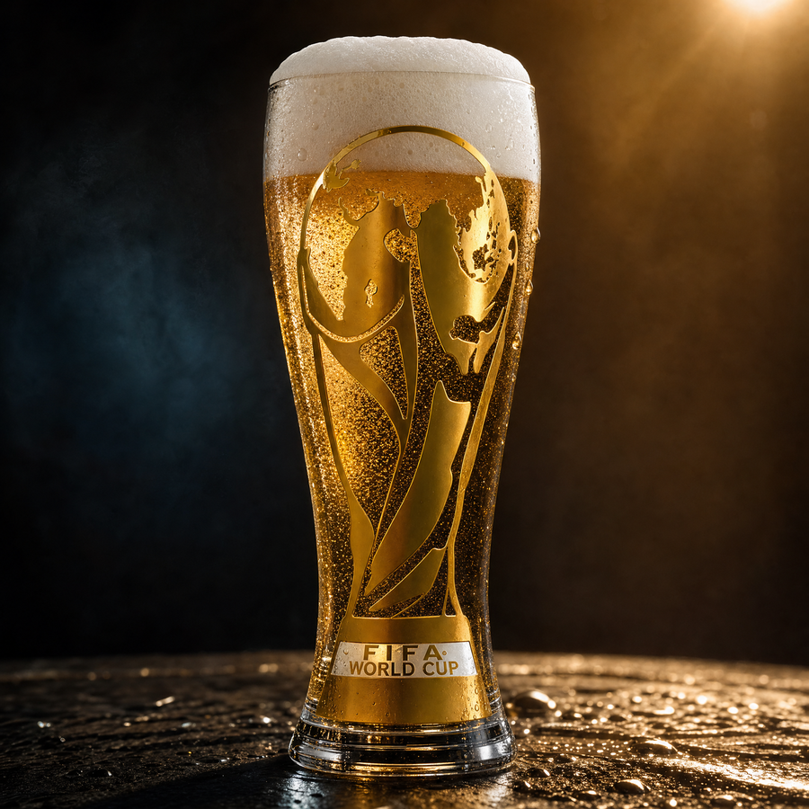 Official FIFA World Cup Glass