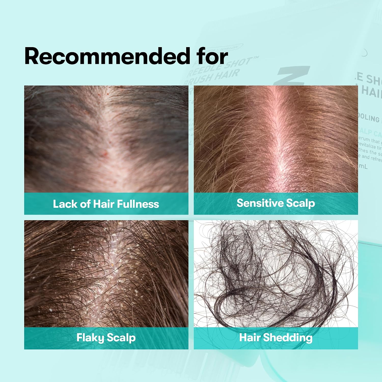 PDRN Reedle Shot Brush Hair Serum