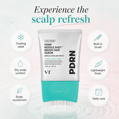 PDRN Reedle Shot Brush Hair Serum